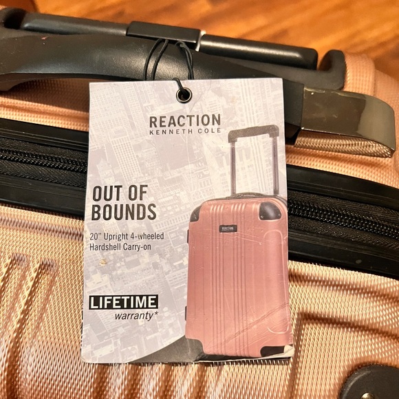 3 like new Kenneth Cole hard shell suitcases in Rose Please ask any questions.p - Picture 2 of 7